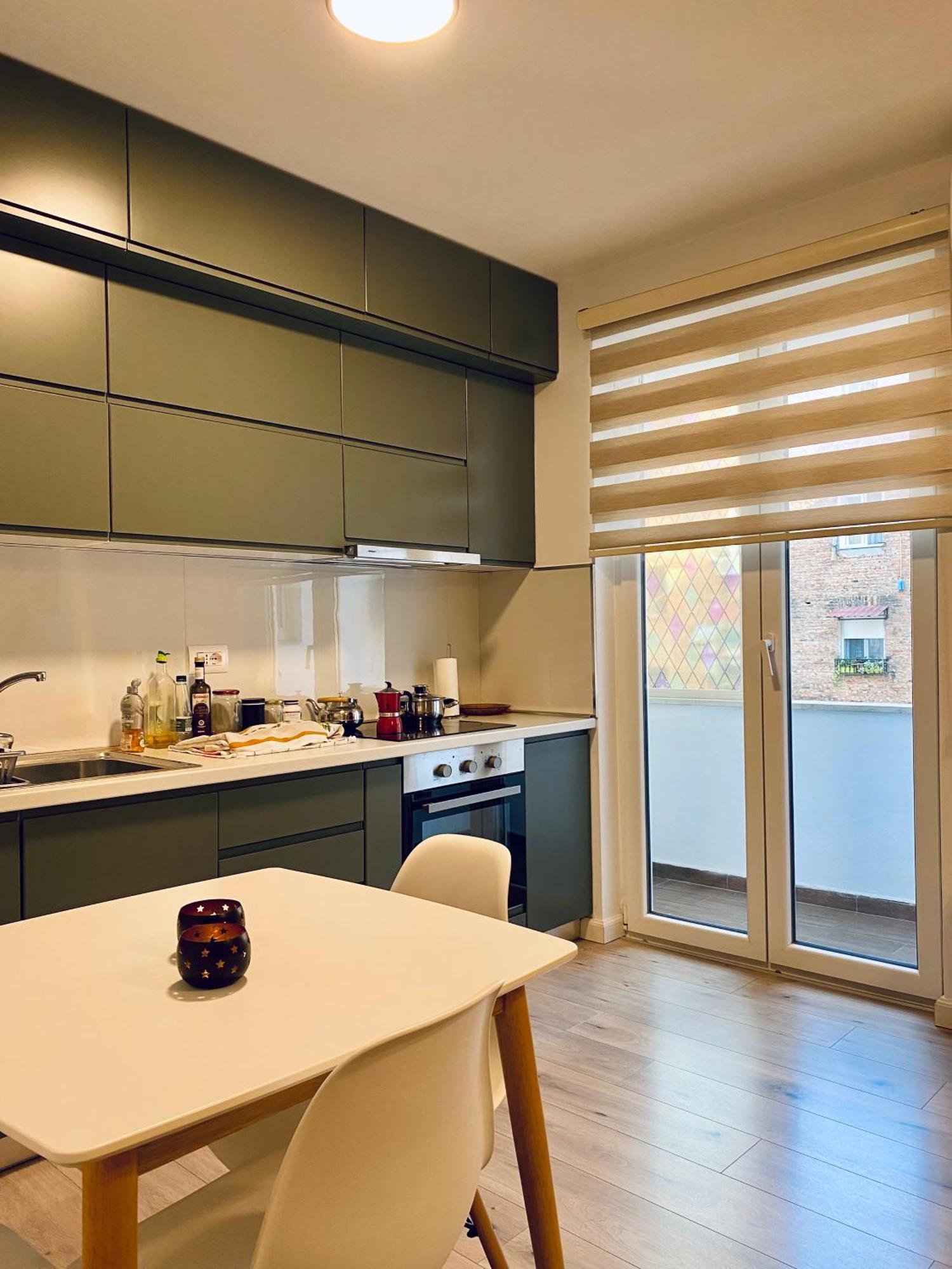 Jolie Center Apartment Tirana Bagian luar foto